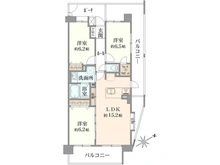 【埼玉県/朝霞市膝折町】コスモ朝霞エクセラ 間取り図