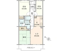 【埼玉県/所沢市弥生町】ステイツ新所沢 間取り図