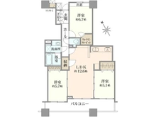 【埼玉県/川口市本町】スカイスクエア川口 間取り図
