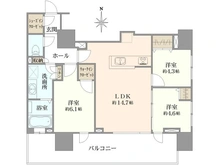 【埼玉県/川越市新富町】パークホームズ川越新富町アドーア 間取り図