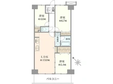 【埼玉県/所沢市向陽町】エステ・スクエア新所沢 間取り図