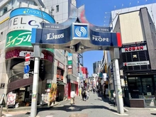 【埼玉県/所沢市東町】ブランズタワー所沢 所沢プロぺ商店街（現地より約200m）：