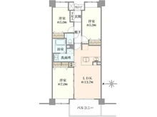 【東京都/東村山市久米川町】レーベンハイム久米川ルーエンプラッツ 間取り図