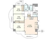 【埼玉県/富士見市大字針ケ谷】レスポワール西みずほ台2 間取り図