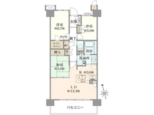 【東京都/東村山市萩山町】オハナ八坂萩山町 間取り図