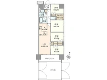 【埼玉県/所沢市東町】インプレスト所沢 間取り図