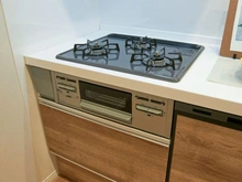 【東京都/西東京市泉町】保谷ハウス キッチン：三口コンロ