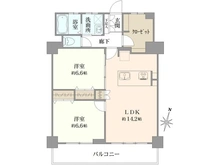 【東京都/東久留米市中央町】久留米ハイライズ 間取り図