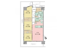 【千葉県/船橋市湊町】エクセレントシティ船橋グランライズ 間取り図