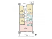 【神奈川県/横浜市中区新山下】グレーシア横濱ベイ 間取り図