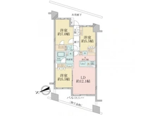 【神奈川県/川崎市麻生区上麻生】プレミスト上麻生 間取り図