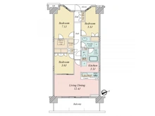 【神奈川県/横須賀市追浜東町】ザ・パークハウス追浜オーシャンフォート 間取り図