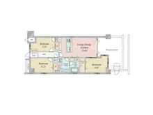 【神奈川県/川崎市宮前区土橋】グランシティ鷺沼 間取り図