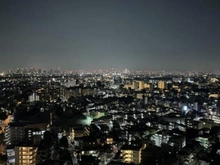 【東京都/世田谷区北烏山】エルザ世田谷 ■24階ベランダからの夜景