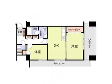 【埼玉県/川口市並木】ハイリ―ハイツ並木 間取り図