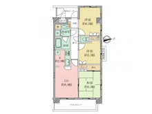 【東京都/三鷹市下連雀】マイキャッスル三鷹ＩＩ 間取り図