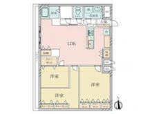 【大阪府/大阪市北区同心】シルバーハイツ東寺町 間取り図