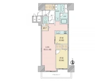 【大阪府/大阪市中央区久太郎町】プレミスト堺筋本町ラディーナ 間取り図