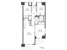 【大阪府/大阪市此花区酉島】ルネ・パークプラザ 間取り図