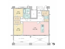 【大阪府/大阪市西区江戸堀】アーバンライフフォルムズ江戸堀 間取り図