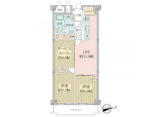 【大阪府/大阪市北区池田町】ローレルハイツ北天満1号棟 間取り図