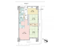 【大阪府/大阪市西淀川区姫島】阪神住建リバーサイドヴィラ姫島A棟 間取り図