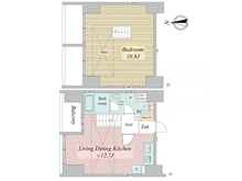 【大阪府/大阪市西区立売堀】オルフェアＶ番館 間取り図