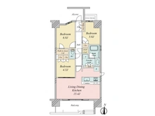 【大阪府/大阪市城東区今福東】カサーレ城東ガーデンプレイス 間取り図