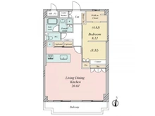 【大阪府/大阪市淀川区西宮原】オリエント新大阪アーバンライフ 間取り図