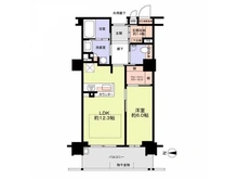 【大阪府/吹田市千里丘北】マスターズマンション吹田千里丘　中楽坊 間取り図