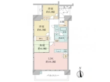 【大阪府/大阪市淀川区十八条】ルネシティパークス東三国 間取り図