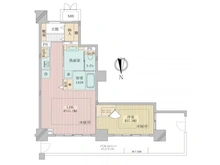 【兵庫県/芦屋市海洋町】ザ・レジデンス芦屋スイート 間取り図