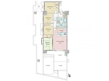 【東京都/荒川区町屋】ライオンズガーデン町屋 間取り図