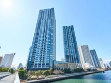 【東京都/江東区豊洲】シティタワーズ豊洲ザ・ツインサウスタワー 外観：住友不動産旧分譲「シティタワー」シリーズを象徴する、機能性とデザイン性を兼ね備えたランドマーク。