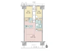 【大阪府/枚方市楠葉朝日】メイツ楠葉中央 間取り図