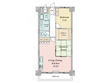 【大阪府/茨木市沢良宜西】第二マンション南茨木 間取り図