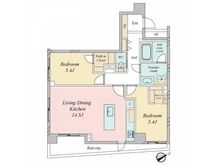 【東京都/品川区大井】ディナ・スカーラ大井町 間取り図