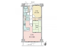 【大阪府/大阪市淀川区野中北】野中北パークハウス 間取り図