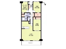 【大阪府/豊中市上新田】千里中央パーク・ヒルズB棟 間取り図
