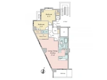 【大阪府/豊中市新千里南町】ルミナス桃山台 間取り図