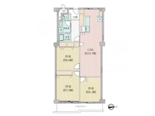 【大阪府/大阪市淀川区田川】北野ハイツ 間取り図