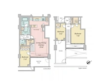 【東京都/豊島区駒込】Brillia駒込染井 間取り図