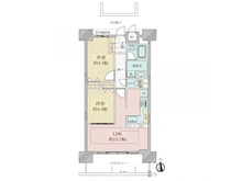 【大阪府/大阪市東住吉区駒川】エスリード北田辺駅前 間取り図