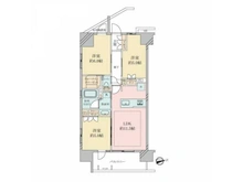 【大阪府/大阪市阿倍野区阪南町】プレシス阿倍野阪南町ウエスト 間取り図