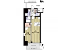 【愛知県/名古屋市東区葵】プレサンスロジェ車道駅前SOUTH 間取り図