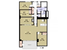 【愛知県/名古屋市瑞穂区田辺通】ベルシャトー瑞穂 間取り図