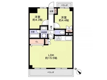 【愛知県/名古屋市昭和区滝川町】杁中スカイタウンB棟 間取り図