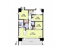 【愛知県/名古屋市天白区原】クリオ原パークフロント 間取り図