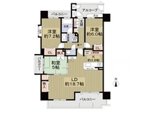 【愛知県/名古屋市千種区竹越】シャトレ愛松千代田橋 間取り図