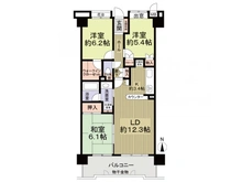 【愛知県/名古屋市東区東桜】サンパーク高岳駅前 間取り図